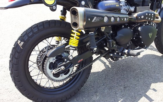 Umgebautes Motorrad Triumph Scrambler von Motorradhaus Löhmer GmbH - Bild 6 Umgebautes Motorrad Triumph Scrambler von Motorradhaus Löhmer GmbH - Bild 6