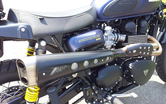 Umgebautes Motorrad Triumph Scrambler von Motorradhaus Löhmer GmbH - Bild 7 Umgebautes Motorrad Triumph Scrambler von Motorradhaus Löhmer GmbH - Bild 7