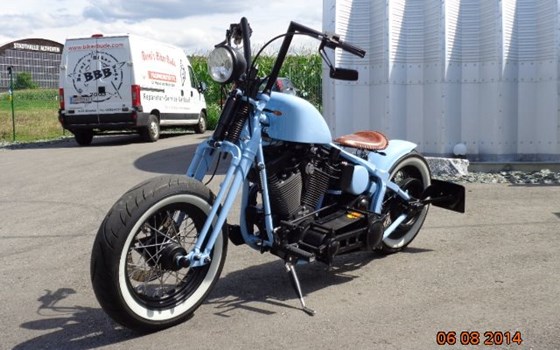 Umgebautes Motorrad Harley-Davidson Softail Springer FXSTS von Berni´s Biker Bude - Bild 5 Umgebautes Motorrad Harley-Davidson Softail Springer FXSTS von Berni´s Biker Bude - Bild 5