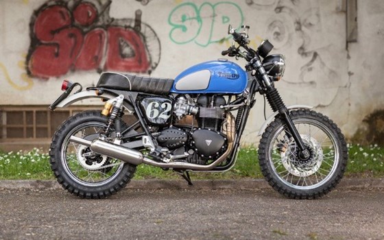 Umgebautes Motorrad Triumph Scrambler von Motorrad Reinhardt GmbH - Bild 2 Umgebautes Motorrad Triumph Scrambler von Motorrad Reinhardt GmbH - Bild 2