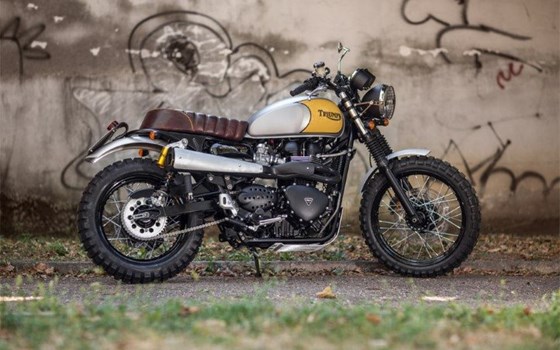 Umgebautes Motorrad Triumph Scrambler von Motorrad Reinhardt GmbH - Bild 3 Umgebautes Motorrad Triumph Scrambler von Motorrad Reinhardt GmbH - Bild 3