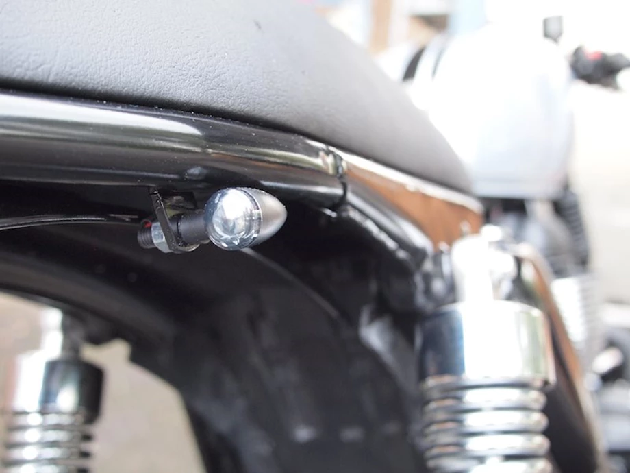 Umbgebautes Motorrad Triumph Bonneville Bild 10: Umbgebautes Motorrad Triumph Bonneville
