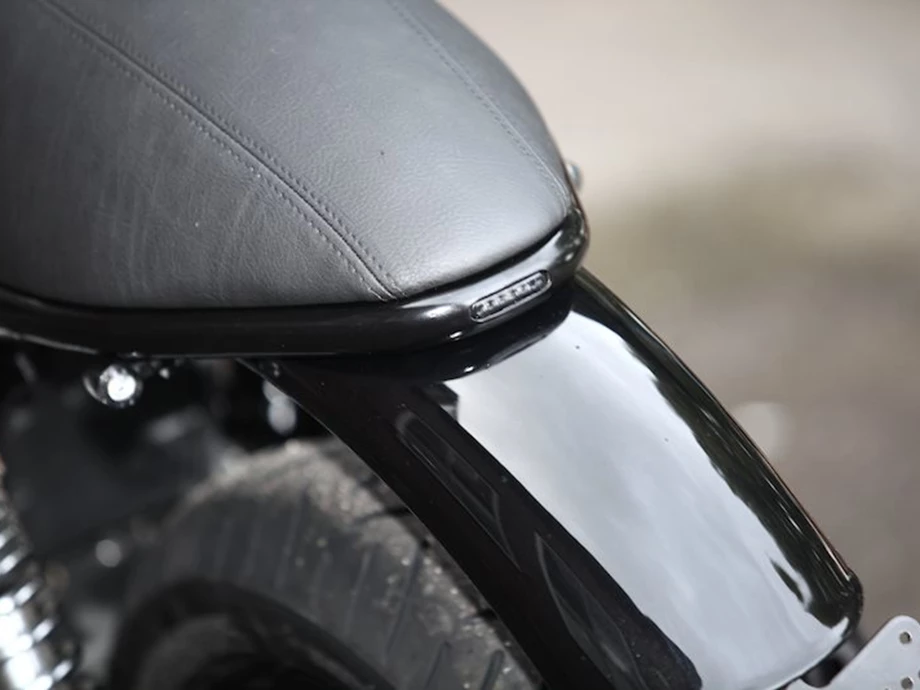 Umbgebautes Motorrad Triumph Bonneville Bild 4: Umbgebautes Motorrad Triumph Bonneville