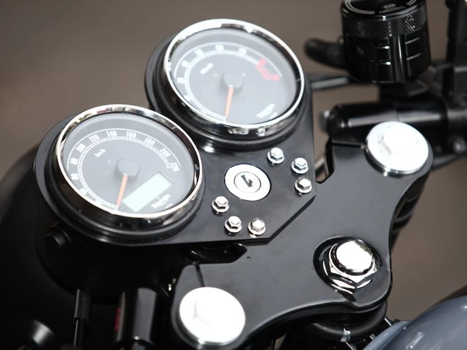 Umbgebautes Motorrad Triumph Bonneville Bild 5: Umbgebautes Motorrad Triumph Bonneville