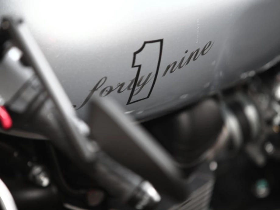 Umbgebautes Motorrad Triumph Bonneville Bild 6: Umbgebautes Motorrad Triumph Bonneville