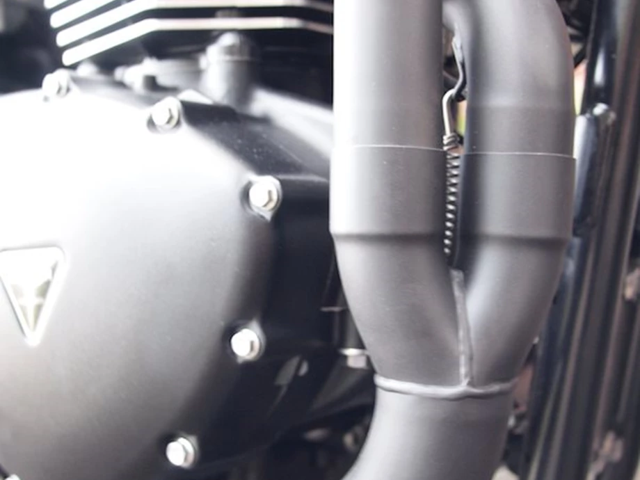 Umbgebautes Motorrad Triumph Bonneville Bild 8: Umbgebautes Motorrad Triumph Bonneville