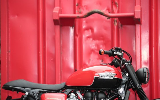 Umgebautes Motorrad Triumph Scrambler von Q-Bike Technik GmbH - Bild 7 Umgebautes Motorrad Triumph Scrambler von Q-Bike Technik GmbH - Bild 7