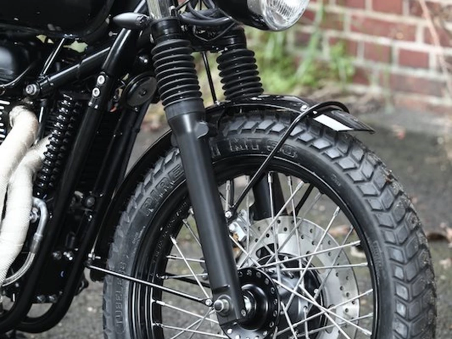 Umbgebautes Motorrad Triumph Bonneville Bild 3: Umbgebautes Motorrad Triumph Bonneville