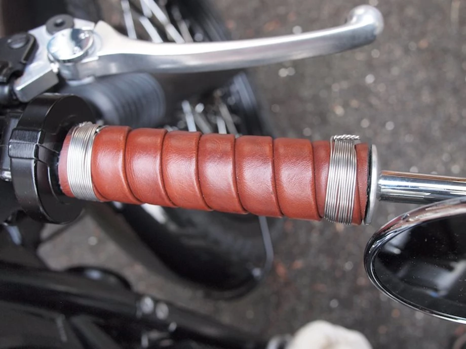 Umbgebautes Motorrad Triumph Bonneville Bild 8: Umbgebautes Motorrad Triumph Bonneville