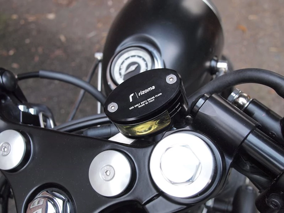 Umbgebautes Motorrad Triumph Bonneville Bild 9: Umbgebautes Motorrad Triumph Bonneville
