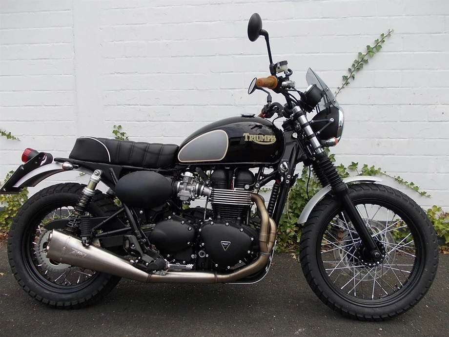 Rebuilt motorbike Triumph Scrambler Bild 1: Rebuilt motorbike Triumph Scrambler