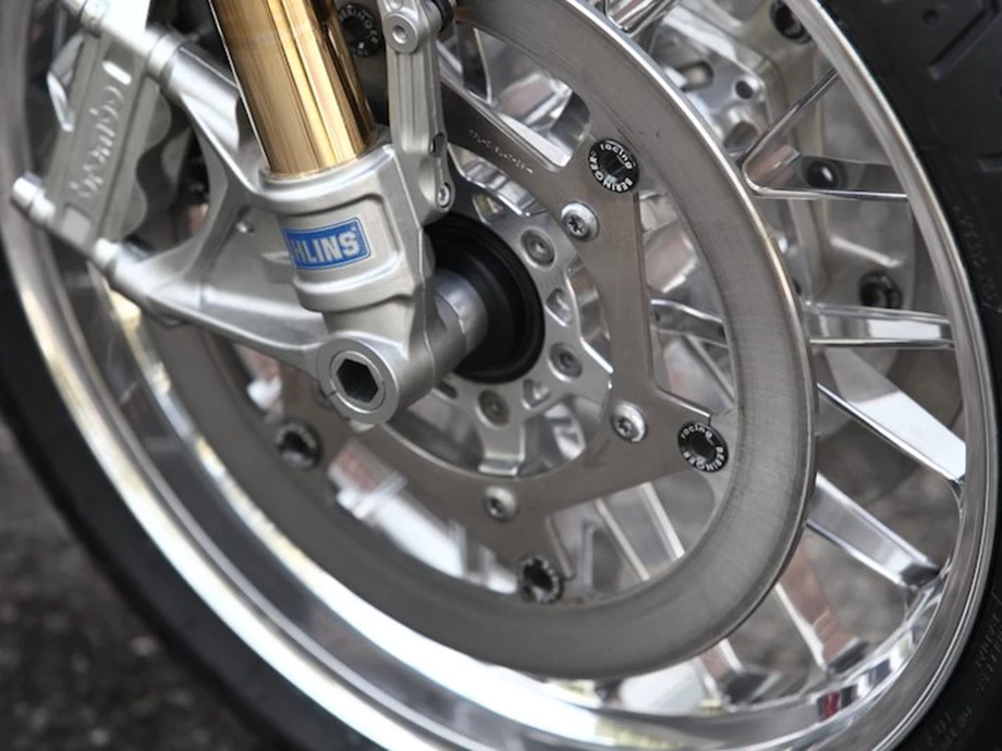 Umbgebautes Motorrad Triumph Bonneville Bild 5: Umbgebautes Motorrad Triumph Bonneville