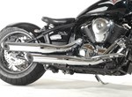 Umbgebautes Motorrad Kawasaki VN 900 Custom