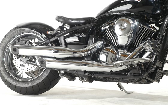 Umgebautes Motorrad Kawasaki VN 900 Custom von Warm Up Zweiradtechnik GmbH - Bild 2 Umgebautes Motorrad Kawasaki VN 900 Custom von Warm Up Zweiradtechnik GmbH - Bild 2