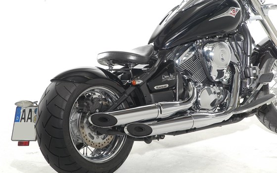 Umgebautes Motorrad Kawasaki VN 900 Custom von Warm Up Zweiradtechnik GmbH - Bild 6 Umgebautes Motorrad Kawasaki VN 900 Custom von Warm Up Zweiradtechnik GmbH - Bild 6