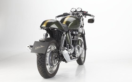 Umgebautes Motorrad Triumph Thruxton von Warm Up Zweiradtechnik GmbH - Bild 4 Umgebautes Motorrad Triumph Thruxton von Warm Up Zweiradtechnik GmbH - Bild 4