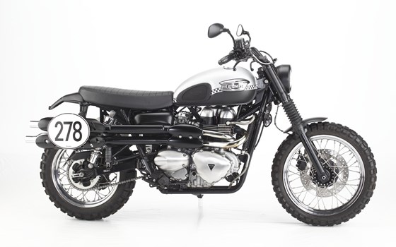 Umgebautes Motorrad Triumph Scrambler von Warm Up Zweiradtechnik GmbH - Bild 8 Umgebautes Motorrad Triumph Scrambler von Warm Up Zweiradtechnik GmbH - Bild 8