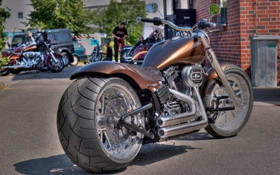 Umgebautes Motorrad Harley-Davidson Custom Bike von Viking Cycles GmbH Lübeck - Bild 5 Umgebautes Motorrad Harley-Davidson Custom Bike von Viking Cycles GmbH Lübeck - Bild 5