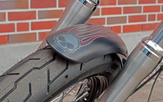 Umgebautes Motorrad Harley-Davidson Custom Bike von Viking Cycles GmbH Lübeck - Bild 3 Umgebautes Motorrad Harley-Davidson Custom Bike von Viking Cycles GmbH Lübeck - Bild 3