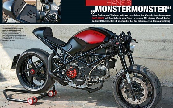 Umgebautes Motorrad Ducati Monster S2R 1000 von Schilling IM Racing GmbH & Co. KG - Bild 10 Umgebautes Motorrad Ducati Monster S2R 1000 von Schilling IM Racing GmbH & Co. KG - Bild 10