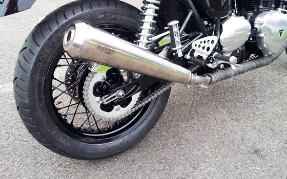 Umgebautes Motorrad Triumph Thruxton von Motorradhaus Löhmer GmbH - Bild 8 Umgebautes Motorrad Triumph Thruxton von Motorradhaus Löhmer GmbH - Bild 8