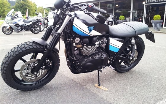 Umgebautes Motorrad Triumph Bonneville SE von Motorradhaus Löhmer GmbH - Bild 5 Umgebautes Motorrad Triumph Bonneville SE von Motorradhaus Löhmer GmbH - Bild 5