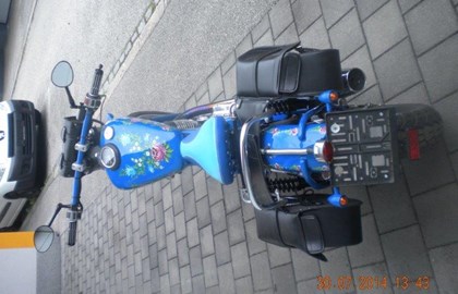 Suzuki LS 650 Custom Bike