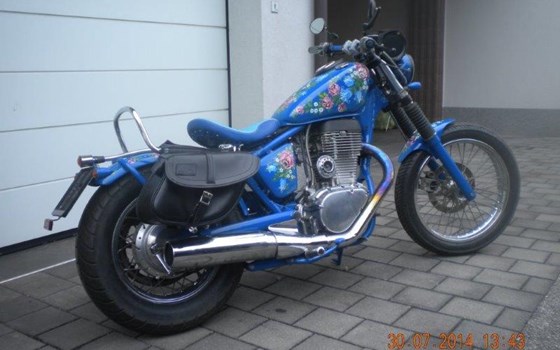 Umgebautes Motorrad Suzuki LS 650 von gruger - Bild 3 Umgebautes Motorrad Suzuki LS 650 von gruger - Bild 3