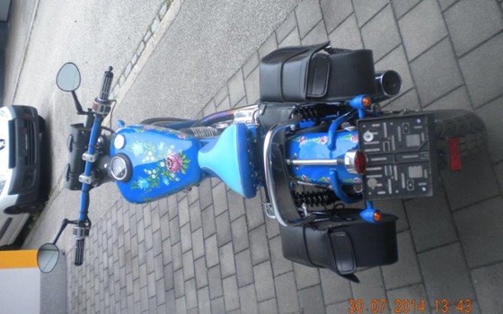 Umgebautes Motorrad Suzuki LS 650 von gruger - Bild 4 Umgebautes Motorrad Suzuki LS 650 von gruger - Bild 4