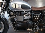 Umbgebautes Motorrad Triumph Bonneville