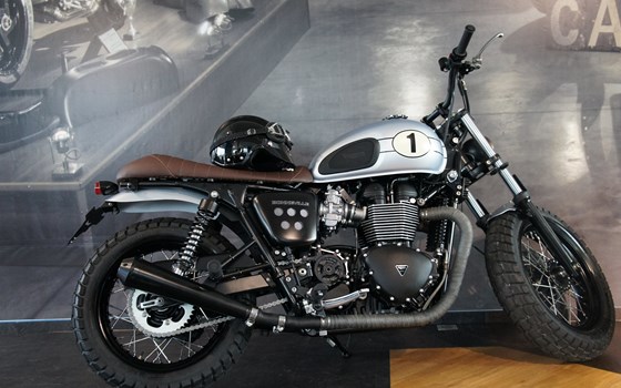 Umgebautes Motorrad Triumph Bonneville von Zweiradparadies Denk GmbH & Co. KG - Bild 6 Umgebautes Motorrad Triumph Bonneville von Zweiradparadies Denk GmbH & Co. KG - Bild 6