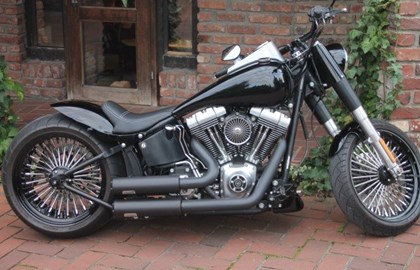 Harley-Davidson Softail Fat Boy Special FLSTFB Custom Bike