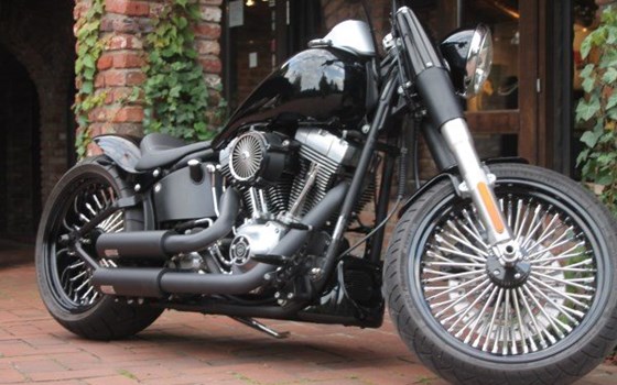 Umgebautes Motorrad Harley-Davidson Softail Fat Boy Special FLSTFB von X-Trem Custombikes - Bild 4 Umgebautes Motorrad Harley-Davidson Softail Fat Boy Special FLSTFB von X-Trem Custombikes - Bild 4