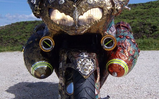 Umgebautes Motorrad Honda VFR 800 F von ge-ART-design - Bild 5 Umgebautes Motorrad Honda VFR 800 F von ge-ART-design - Bild 5
