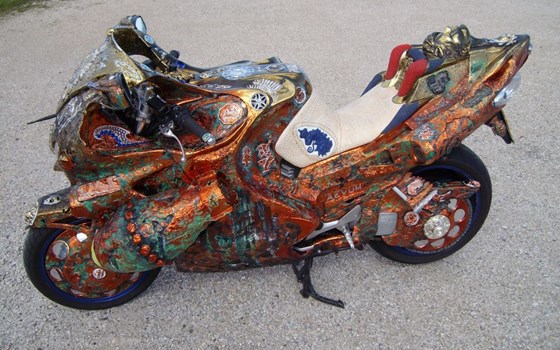 Umgebautes Motorrad Honda VFR 800 F von ge-ART-design - Bild 6 Umgebautes Motorrad Honda VFR 800 F von ge-ART-design - Bild 6