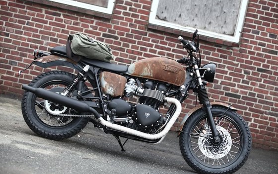 Umgebautes Motorrad Triumph Bonneville T100 von Q-Bike Technik GmbH - Bild 1 Umgebautes Motorrad Triumph Bonneville T100 von Q-Bike Technik GmbH - Bild 1