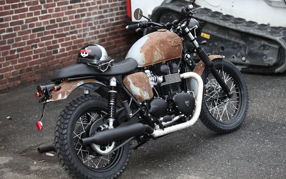 Umgebautes Motorrad Triumph Bonneville T100 von Q-Bike Technik GmbH - Bild 6 Umgebautes Motorrad Triumph Bonneville T100 von Q-Bike Technik GmbH - Bild 6