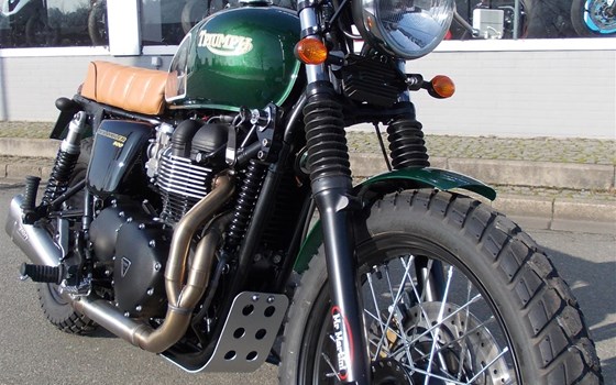 Umgebautes Motorrad Triumph Scrambler von Motorrad Reinhardt GmbH - Bild 2 Umgebautes Motorrad Triumph Scrambler von Motorrad Reinhardt GmbH - Bild 2