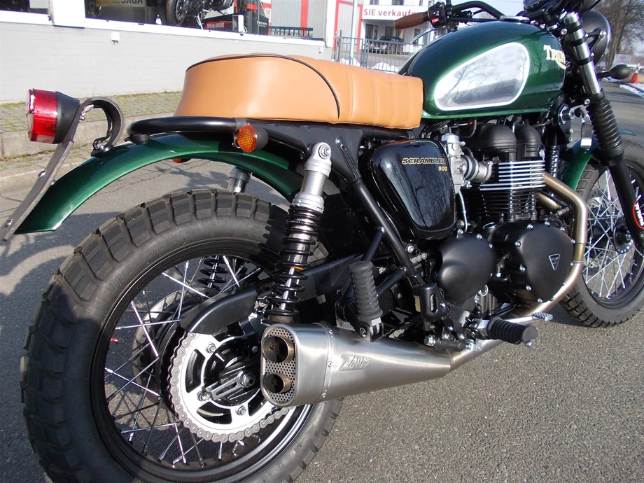 Rebuilt motorbike Triumph Scrambler Bild 5: Rebuilt motorbike Triumph Scrambler