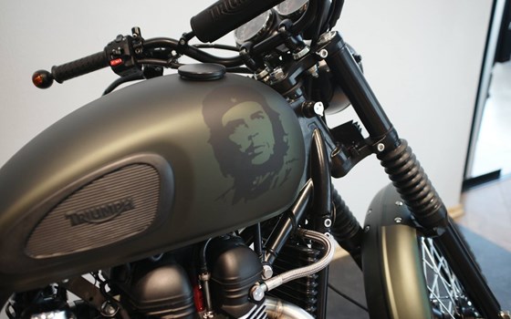 Umgebautes Motorrad Triumph Scrambler von Promotec GmbH - Bild 4 Umgebautes Motorrad Triumph Scrambler von Promotec GmbH - Bild 4