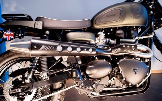 Umgebautes Motorrad Triumph Scrambler von Promotec GmbH - Bild 5 Umgebautes Motorrad Triumph Scrambler von Promotec GmbH - Bild 5
