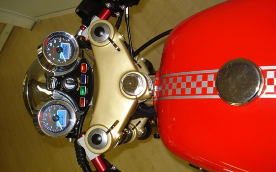 Umgebautes Motorrad Benelli 750 Sei von Motorrad Scheunpflug e.K. - Bild 4 Umgebautes Motorrad Benelli 750 Sei von Motorrad Scheunpflug e.K. - Bild 4