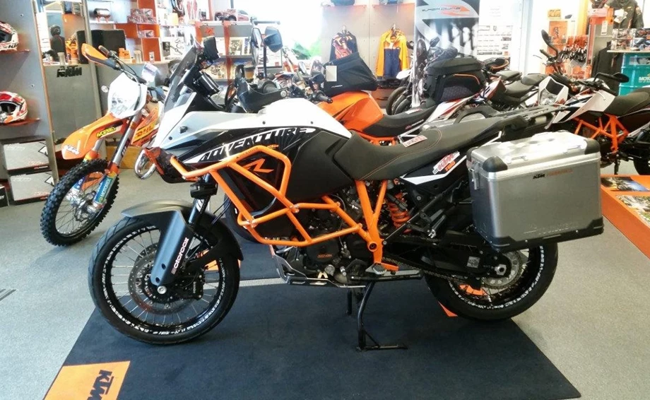 Umbgebautes Motorrad KTM 1190 Adventure R Bild 1: Umbgebautes Motorrad KTM 1190 Adventure R