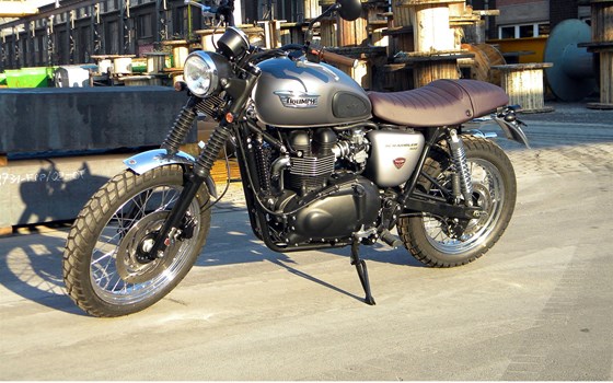 Umgebautes Motorrad Triumph Scrambler von Mansour Motorradtechnik - Bild 4 Umgebautes Motorrad Triumph Scrambler von Mansour Motorradtechnik - Bild 4