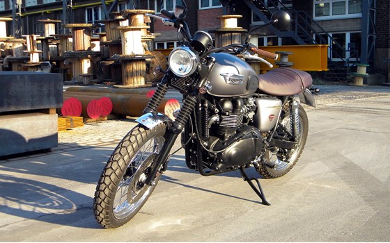 Umgebautes Motorrad Triumph Scrambler von Mansour Motorradtechnik - Bild 5 Umgebautes Motorrad Triumph Scrambler von Mansour Motorradtechnik - Bild 5