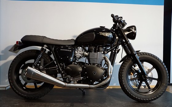 Umgebautes Motorrad Triumph Bonneville T100 Black von Promotec GmbH - Bild 1 Umgebautes Motorrad Triumph Bonneville T100 Black von Promotec GmbH - Bild 1