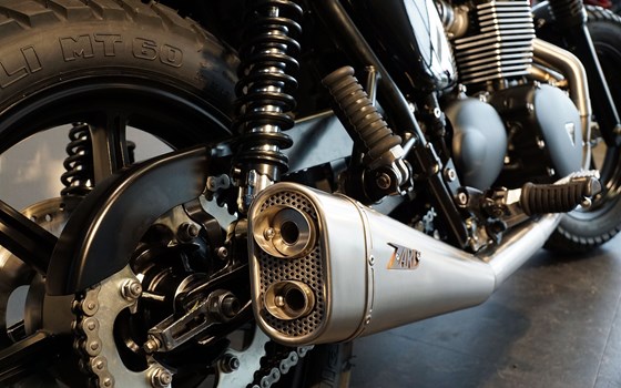 Umgebautes Motorrad Triumph Bonneville T100 Black von Promotec GmbH - Bild 7 Umgebautes Motorrad Triumph Bonneville T100 Black von Promotec GmbH - Bild 7