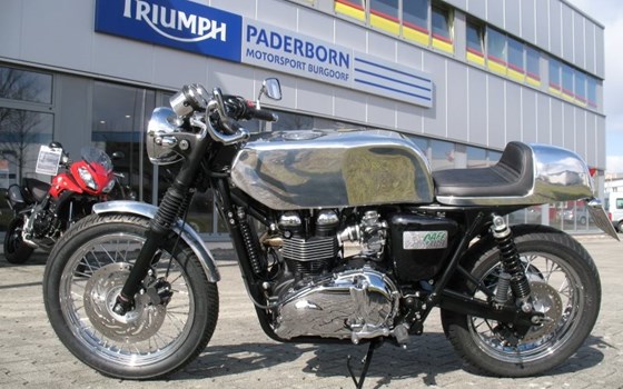 Umgebautes Motorrad Triumph Bonneville T100 von Becker-Tiemann Motorrad GmbH & Co. KG - Bild 5 Umgebautes Motorrad Triumph Bonneville T100 von Becker-Tiemann Motorrad GmbH & Co. KG - Bild 5
