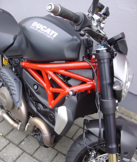 Umbgebautes Motorrad Ducati Monster 1200 S Bild 3: Umbgebautes Motorrad Ducati Monster 1200 S