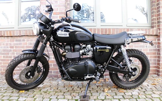 Umgebautes Motorrad Triumph Scrambler von Klingenberger Kehl GbR - Bild 2 Umgebautes Motorrad Triumph Scrambler von Klingenberger Kehl GbR - Bild 2